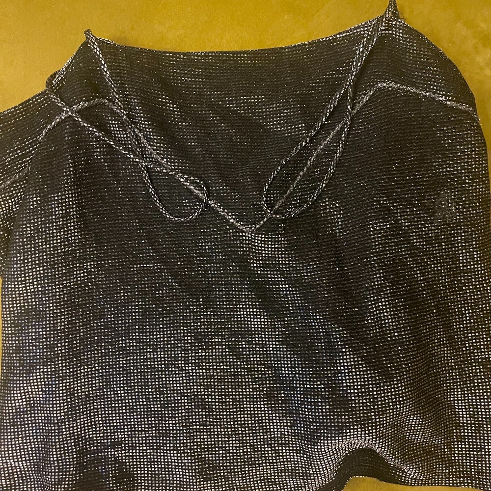 Metallic tank top